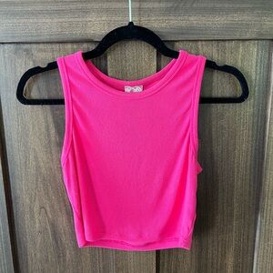 Sadie & Sage Cropped Ribbed Tank
